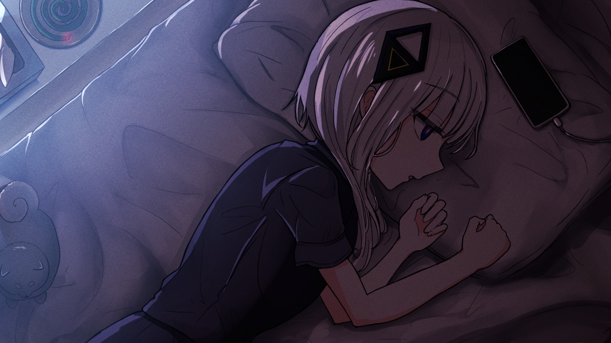 ダークで不穏な美しいイラストを制作します 仄暗い雰囲気の歌ってみた・MV・配信・サムネイルなどに イメージ9