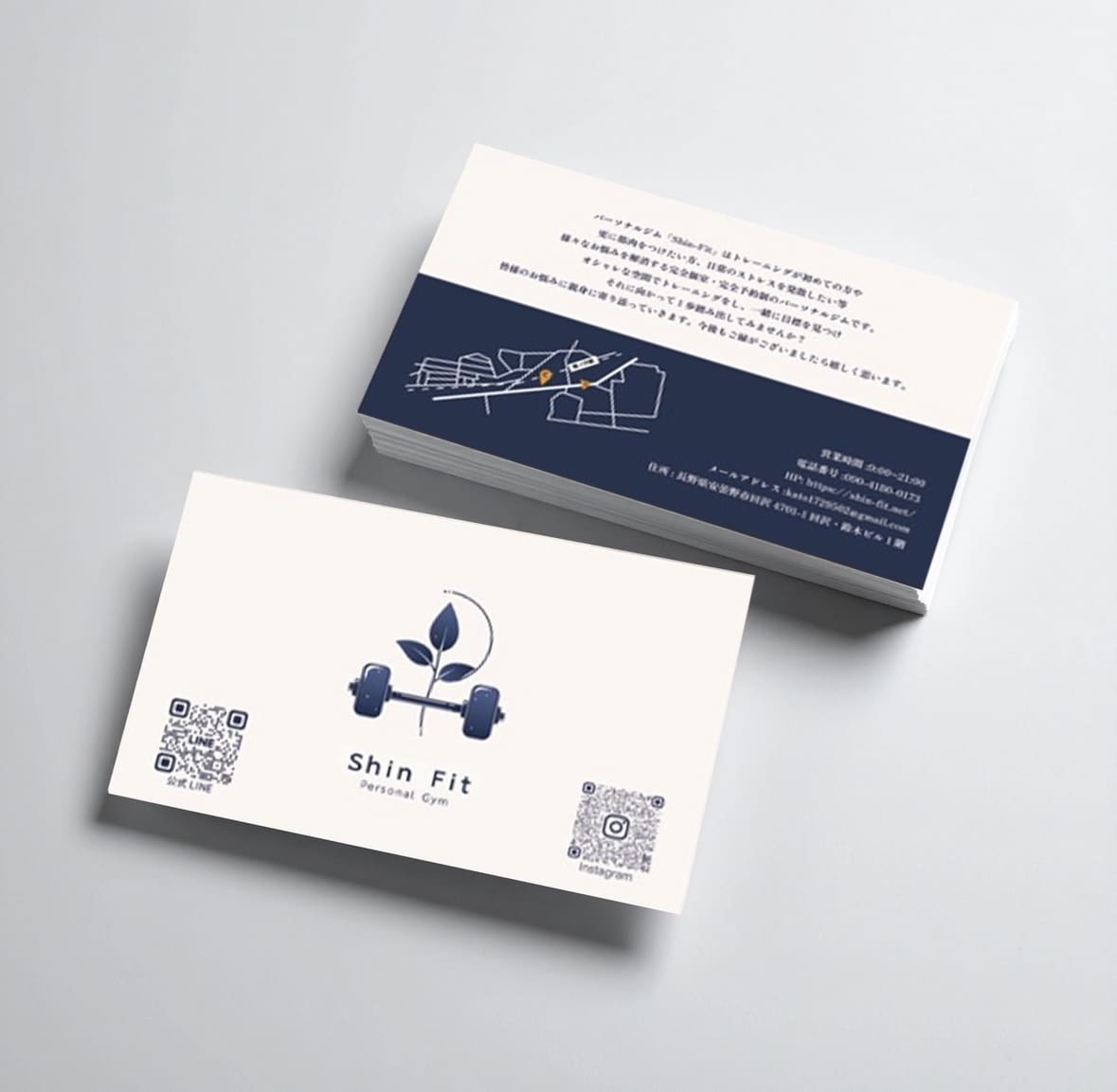 店舗・個人事業向け名刺・カードデザイン制作します 名刺の目的に合わせて必要な情報を整理して構成します。 イメージ1