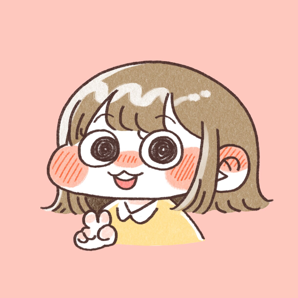 可愛いデフォルメ調の似顔絵を描きます 柔らかいタッチの可愛いらしい似顔絵はいかがですか？ イメージ5