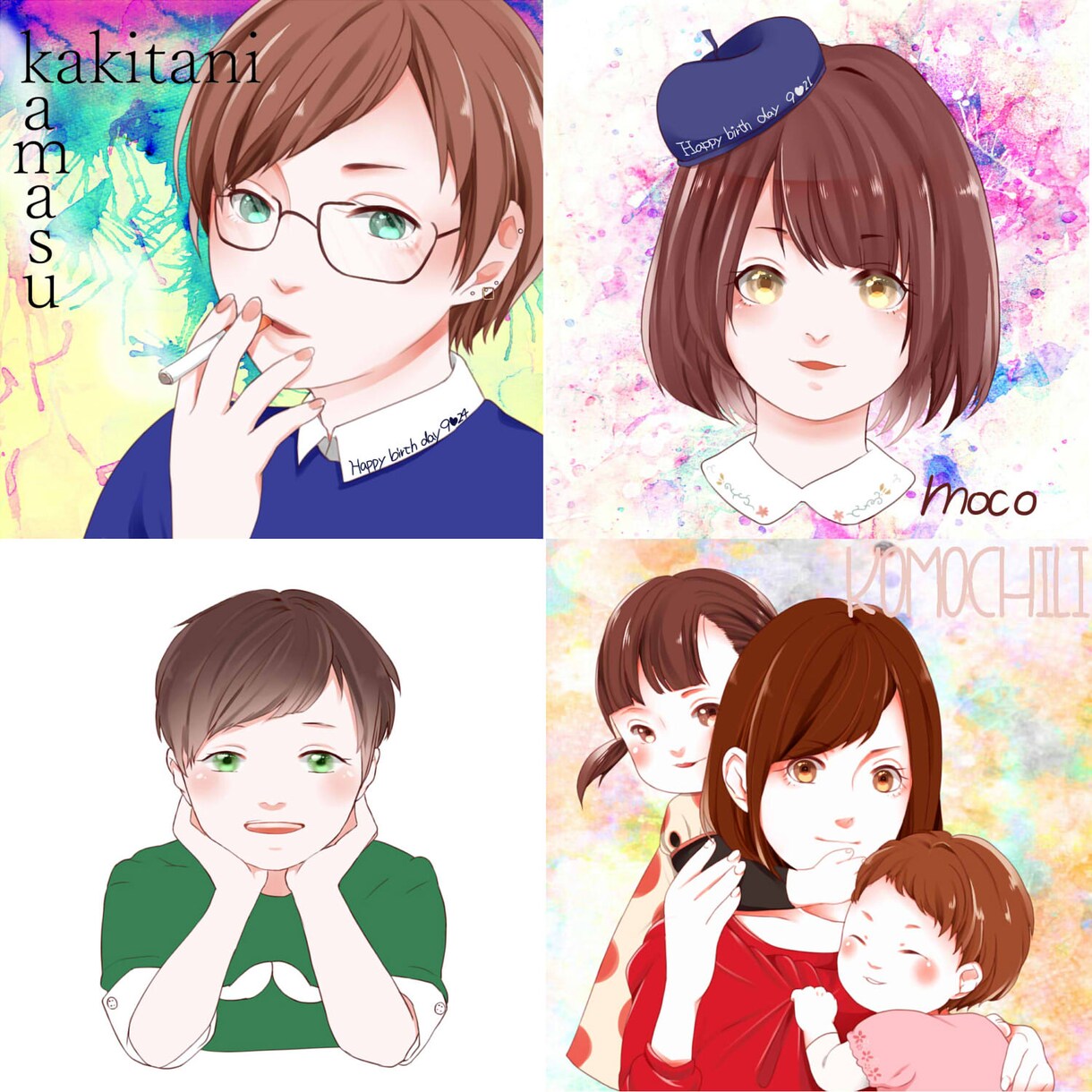 オリジナルイラスト、SNS用アイコン承ります あなただけのオリジナルイラストをお届けいたします！ イメージ3