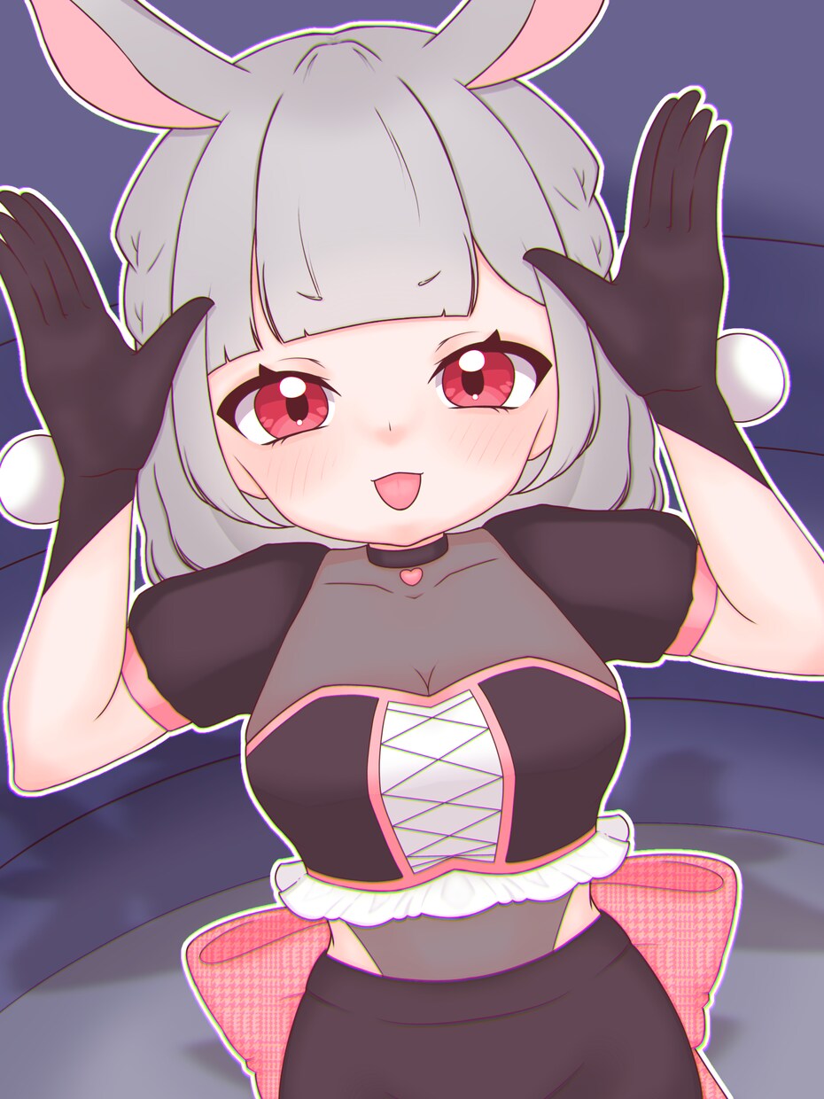 可愛らしいイラストで活動お手伝いさせて頂きます VTuber・歌い手・配者様の可愛い系のイラスト書きます！ イメージ4