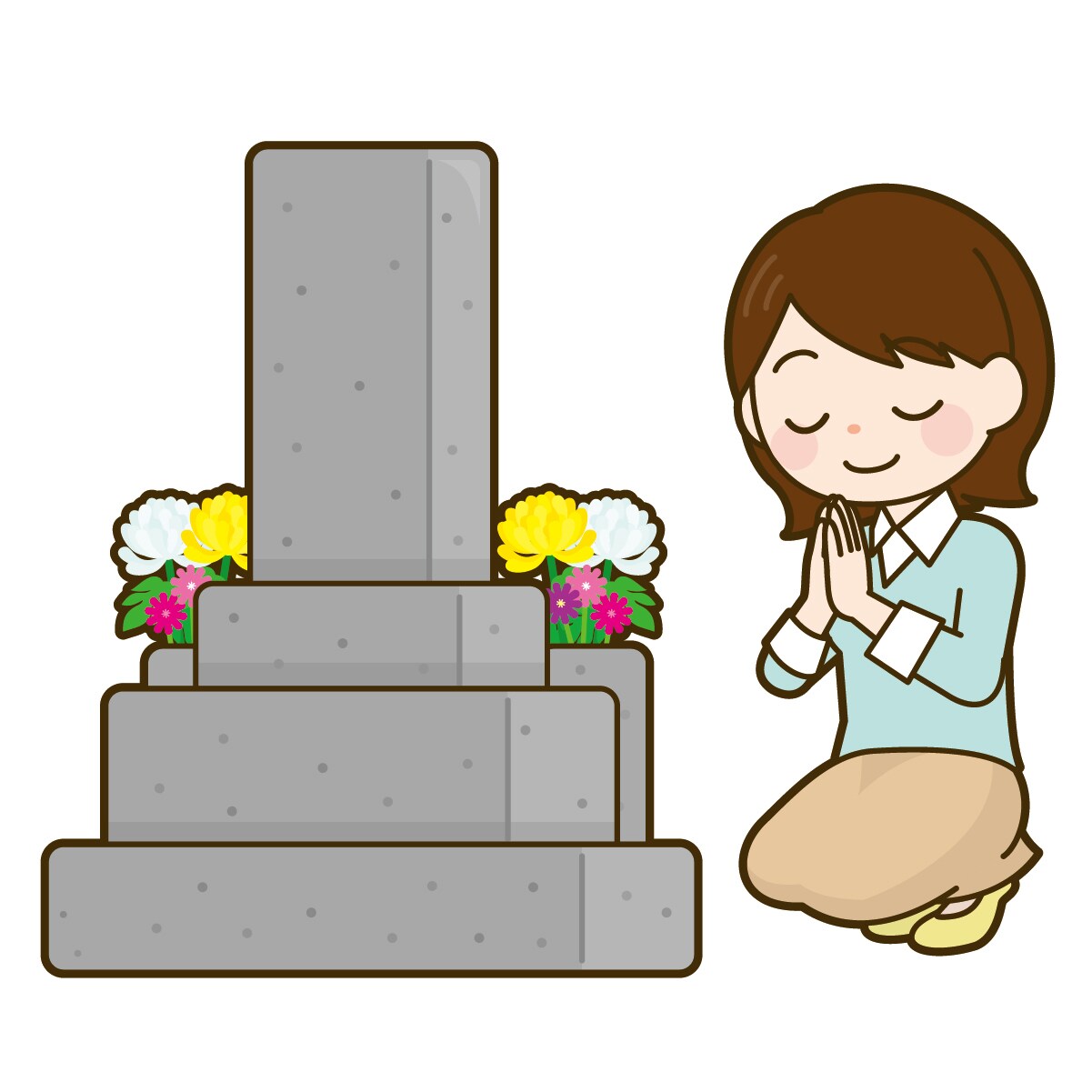 心を込めてお墓参りと清掃をさせて頂きます ご先祖様のお墓参り代行をさせて頂きます。神奈川県南部限定 イメージ1