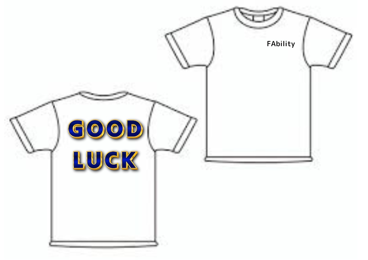 オリジナルデザインＴシャツの作成をします チームやコミュニティ。イベントで仲間で着て結束を固めよう イメージ1