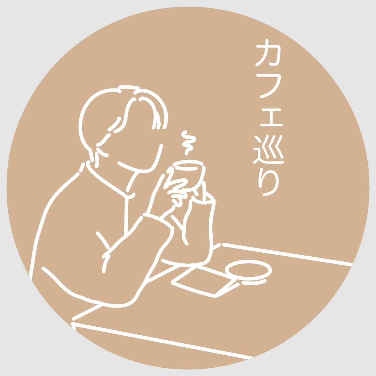 おしゃれでシンプルなSNSアイコン描きます 目を惹くアイコン！5名まで￥2,000。(商用利用込み) イメージ5