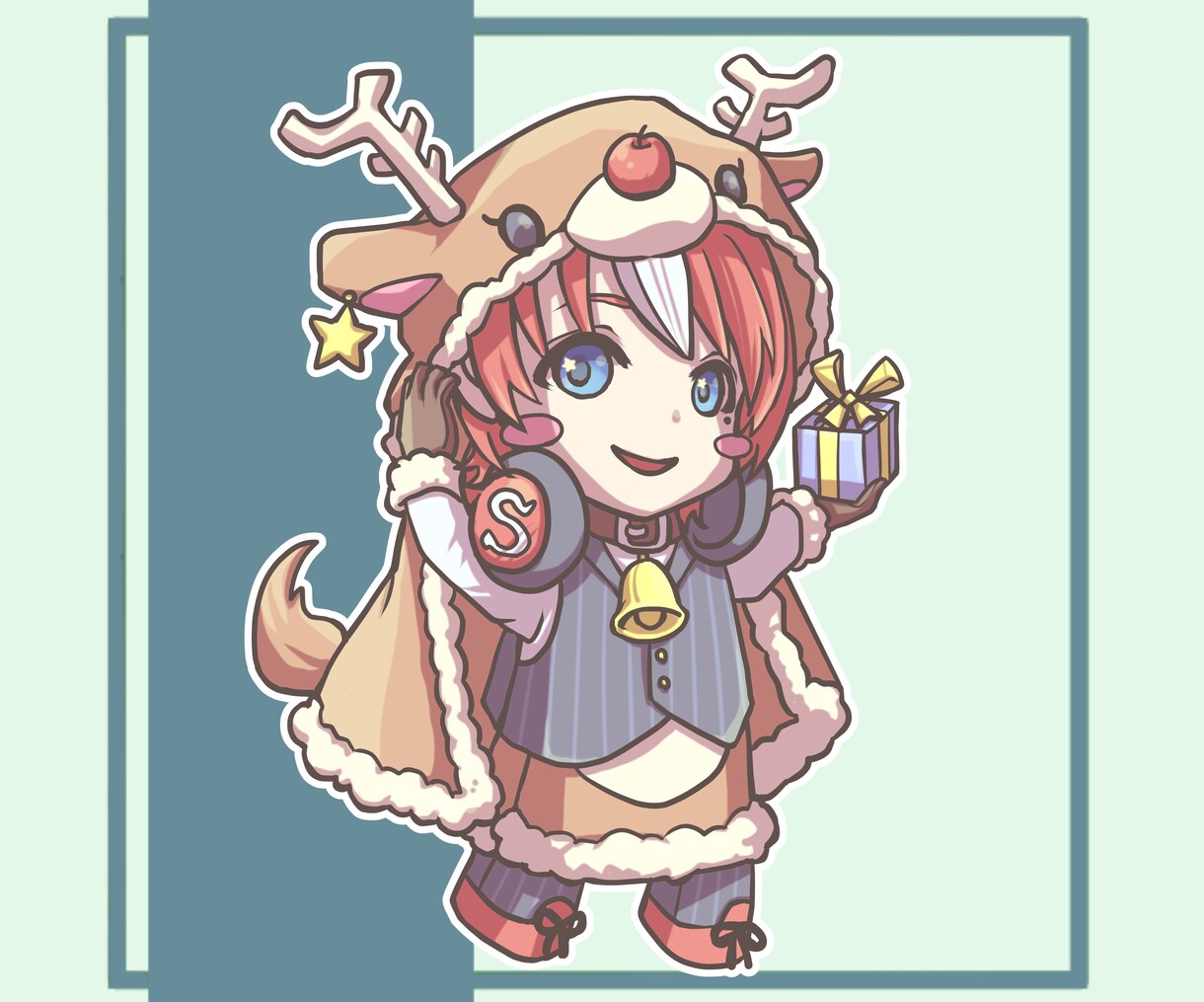 デフォルメイラスト(SD)描きます 武器･アクションポーズ対応！商用利用OK！ イメージ8