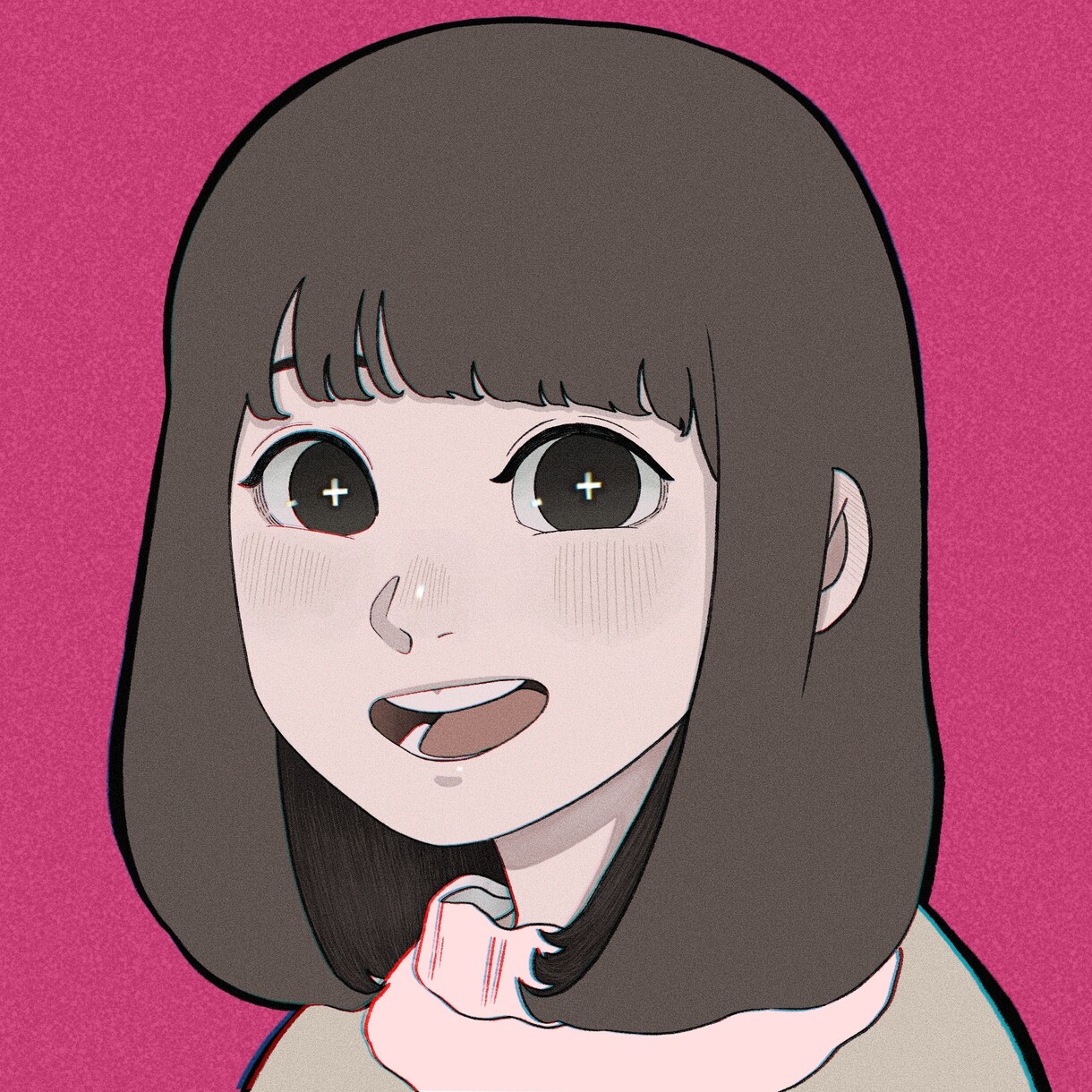 SNSのアイコンを描きます Twitter、Instagram等のアイコンを描きます！ イメージ2
