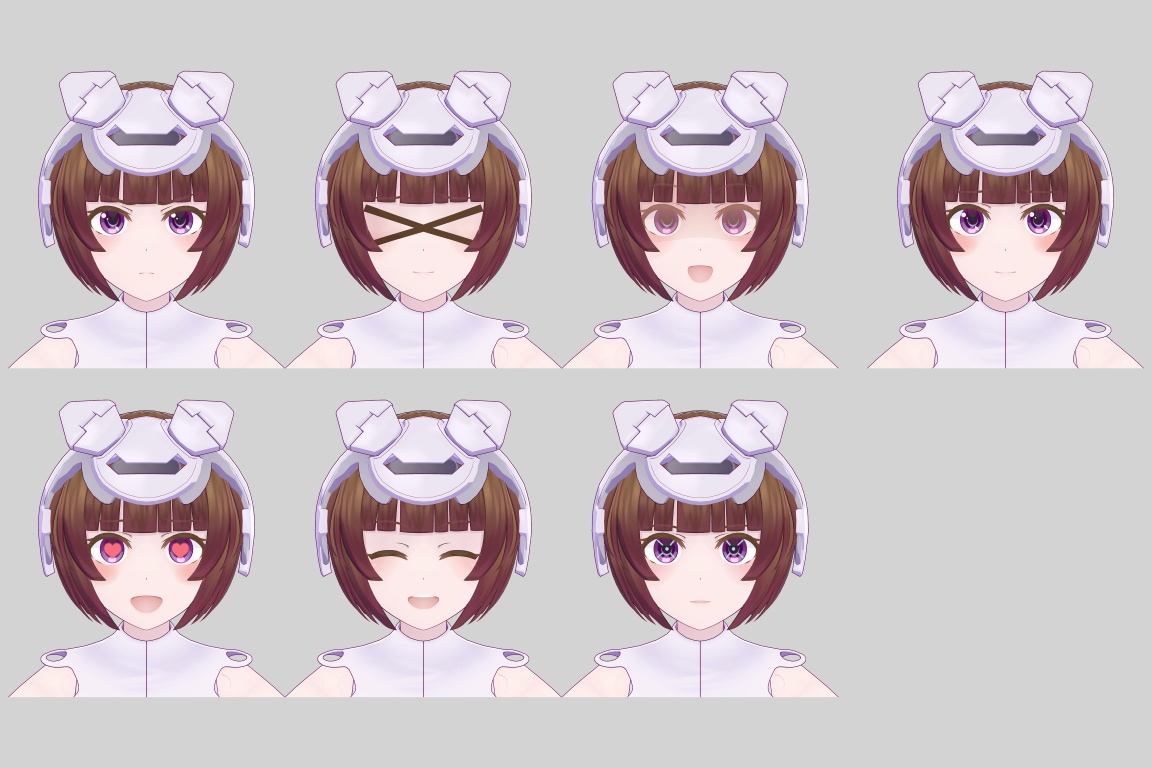 商用可、オリジナル３Dキャラクターを製作いたします VRC、VTuberなど、キャラデザインから一貫化サービス！ イメージ4