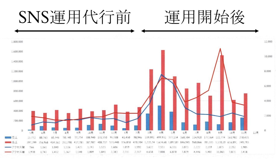 SNS運用実績10年★Instagram運用します 初月限定特別価格★Instagram運用代行 イメージ3