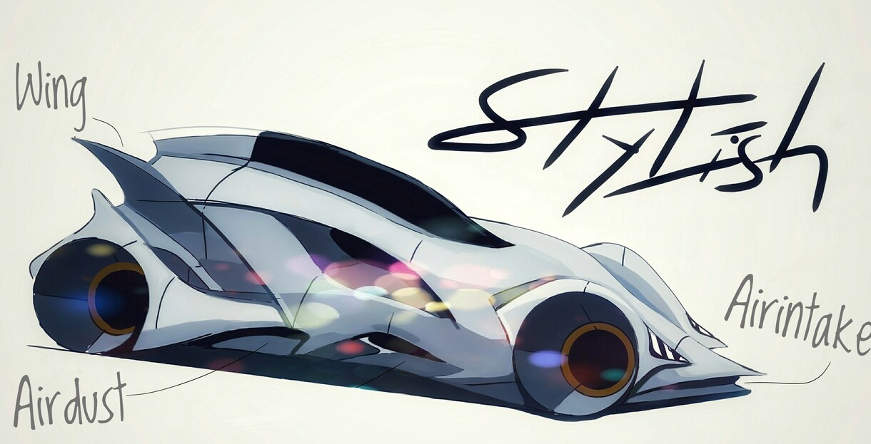車のデザインを要望に沿って描きます 学生なりに描かせていただくのでよろしくお願いします！ イメージ2