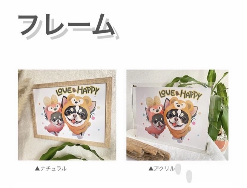 ゴージャスなペット似顔絵をお描きします インテリアとしてご自宅用、プレゼントにもオススメです イメージ8