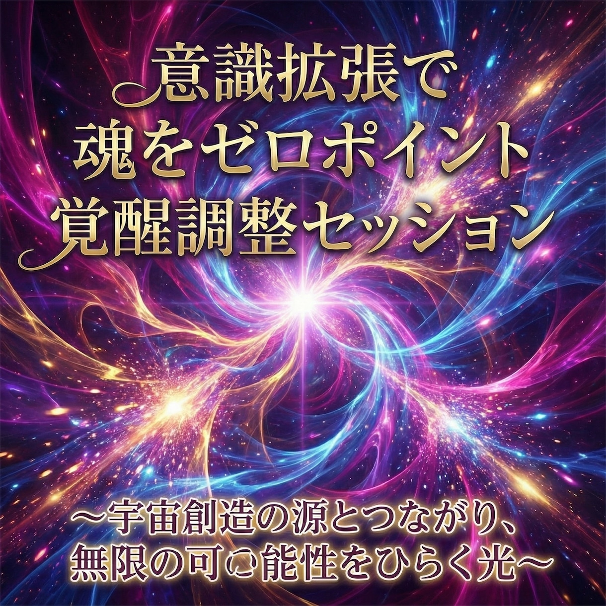 意識拡張で魂をゼロポイント覚醒調整セッションします 〜宇宙創造の源とつながり、無限の可能性をひらく光〜 イメージ10