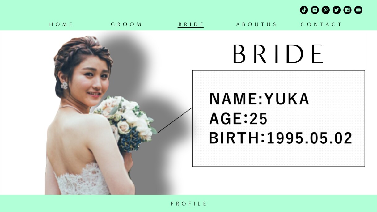 プロフィールムービー【WEB】作成します 即日納品も可能★写真とコメントをを送るだけ★ イメージ5