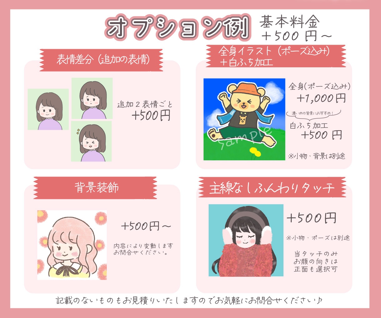 男性にも♪ゆるかわで親しみやすいアイコン作成します 背景透過も基本料金でOK◎表情差分は2表情追加で500円♪ イメージ5