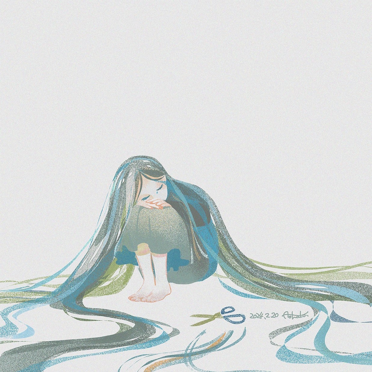 絵本・児童文学・小説・物語イラスト描きます 手触りを感じるようなイラストをお届けします イメージ3