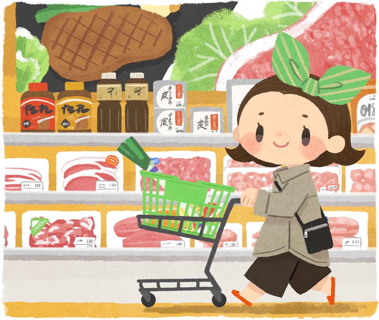 絵本のようなかわいいカットイラスト描きます チラシやブログ、SNS等の温かいワンポイントに！ イメージ2