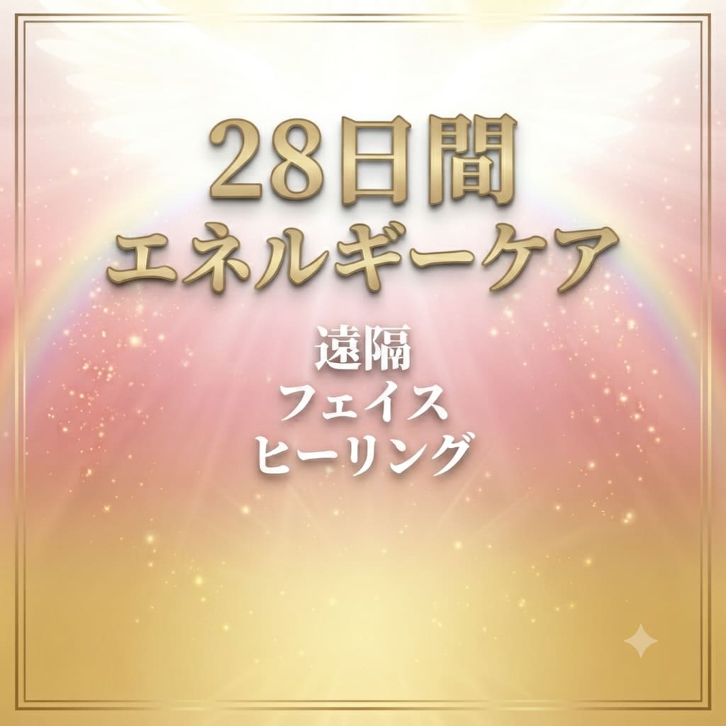 28日間｜遠隔フェイスヒーリングをお届けします あなたの心も表情も、やわらぐ28日間 イメージ5