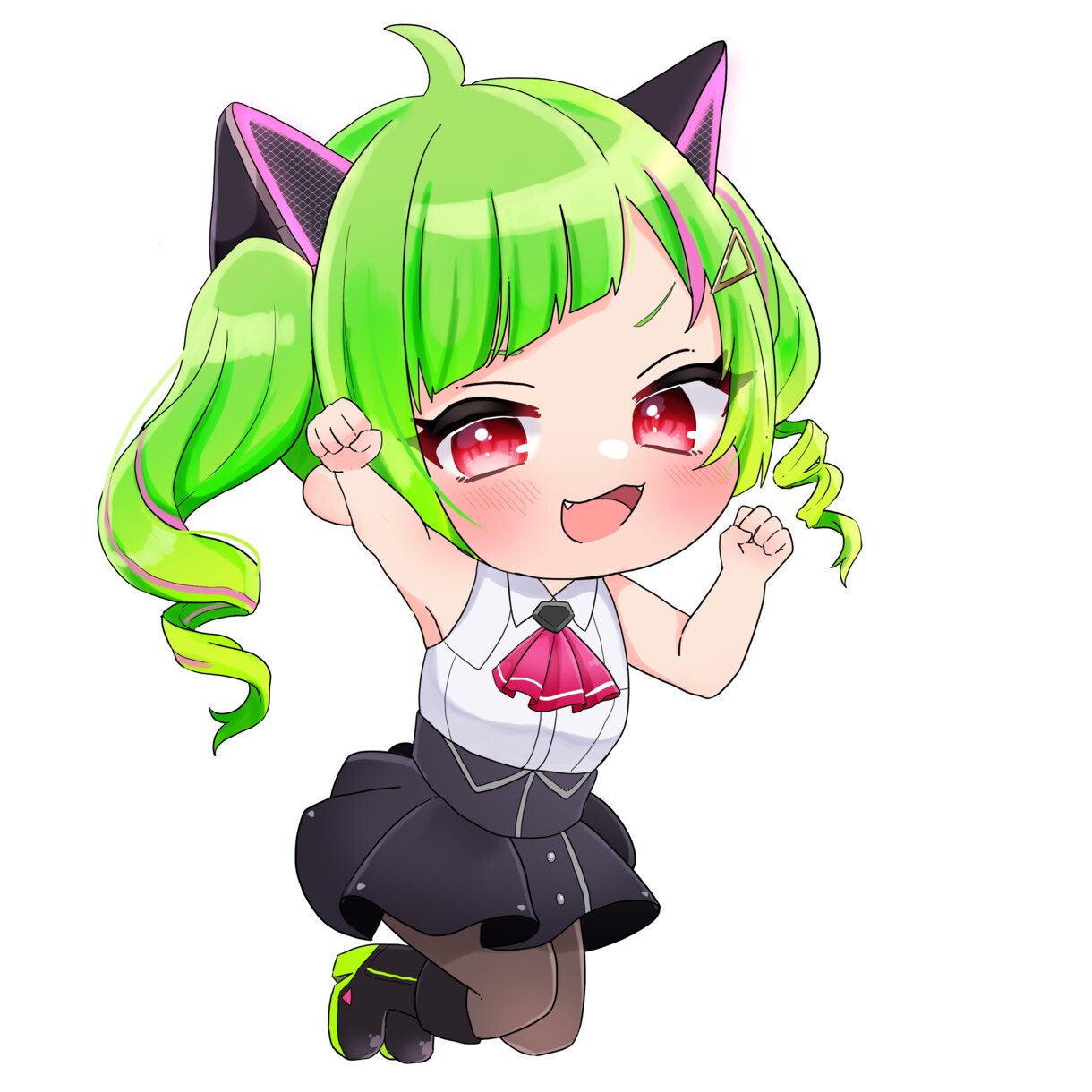 カワイくキラキラなSDキャラ描きます グッズやアイコンにオススメ！色々使えちゃう♪ イメージ4