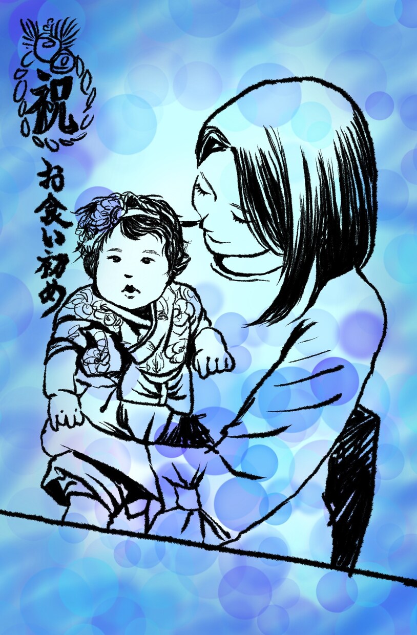 ファミリー似顔絵描きます 2名以上の似顔絵お描きします！ イメージ5