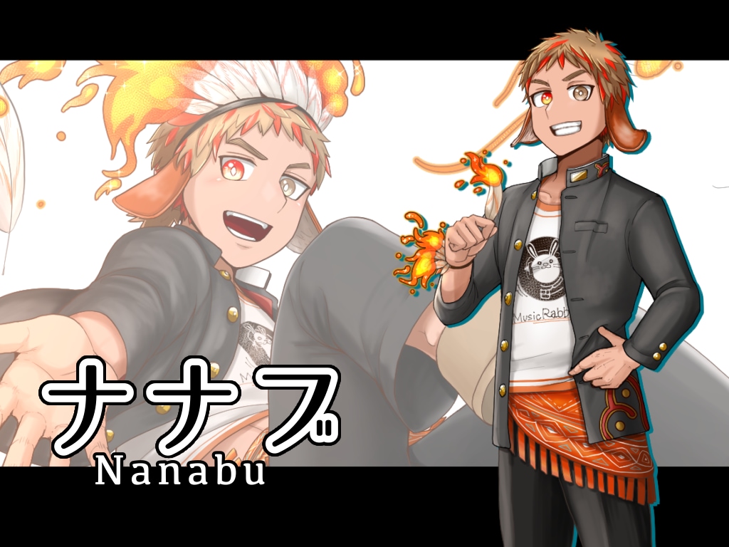 VTuberのキャラクターデザインします 短髪の男性キャラクターメインに女の子やおじさんまで幅広く対応 イメージ5