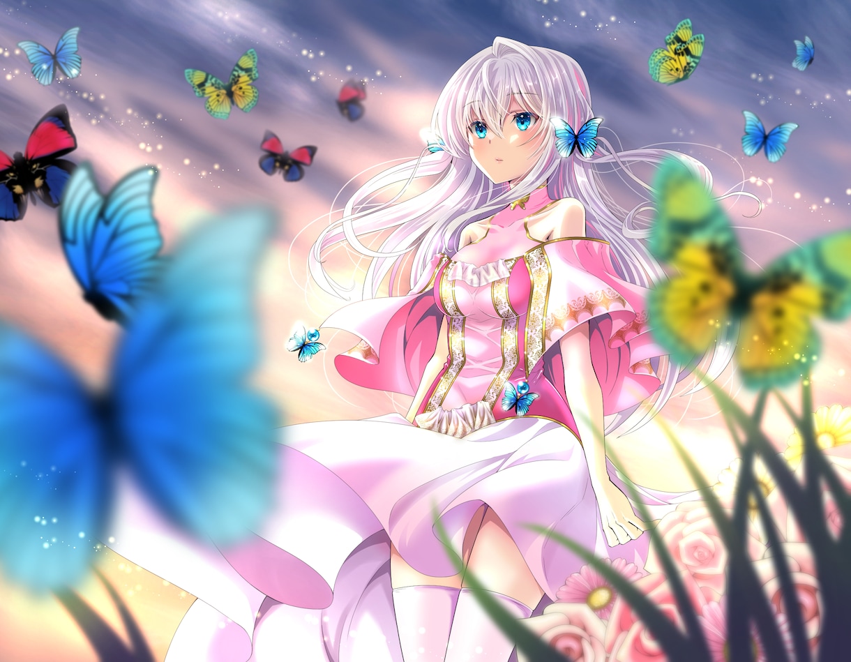 VTuber、立ち絵、美麗イラスト描きます 可愛いかっこいい銃器少女も得意です イメージ5