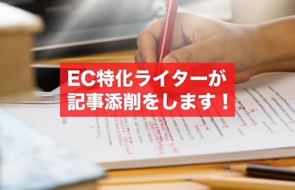 記事LPをEC特化型ライターが添削します 総広告費12億使用者の現役アフィリエイターが本気で修正 イメージ1