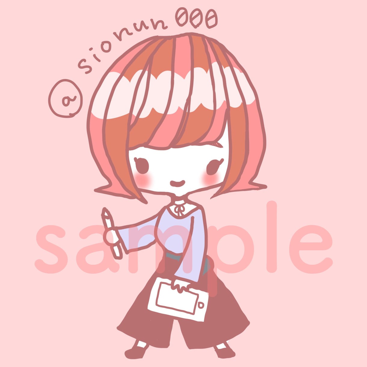 ゆるポップなSNSアイコン描きます ツイッター・インスタ・LINEアイコンいかがですか？ イメージ2