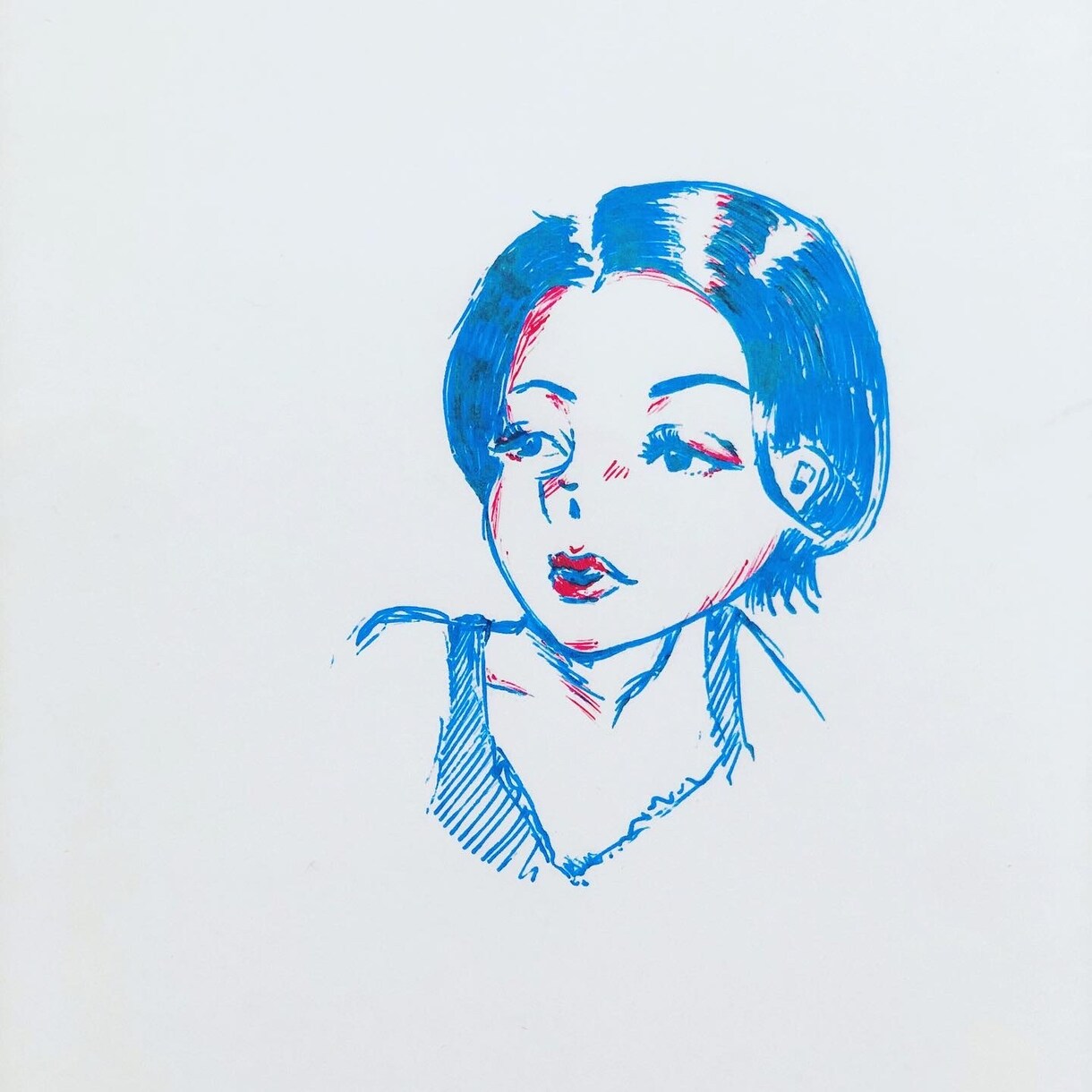 問答無用で美化したイラスト風似顔絵を作成します 顔出しせず自分の雰囲気をアピールしたい方へ✴︎アイコン利用可 イメージ5