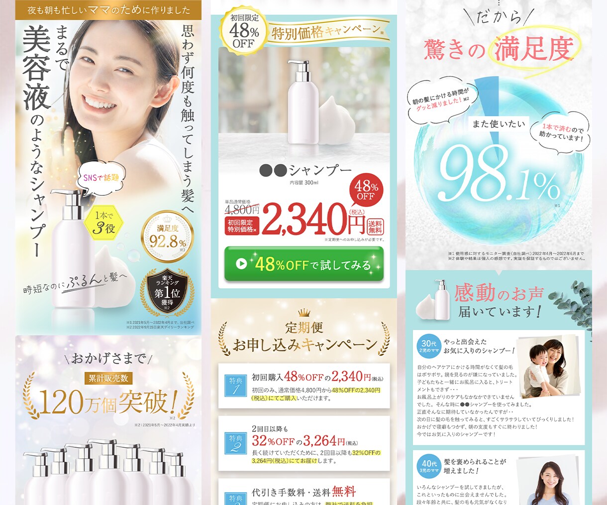 先着1名様限定価格！LP制作いたします 商品・サービスの魅力を最大化するデザインを制作いたします！ イメージ10
