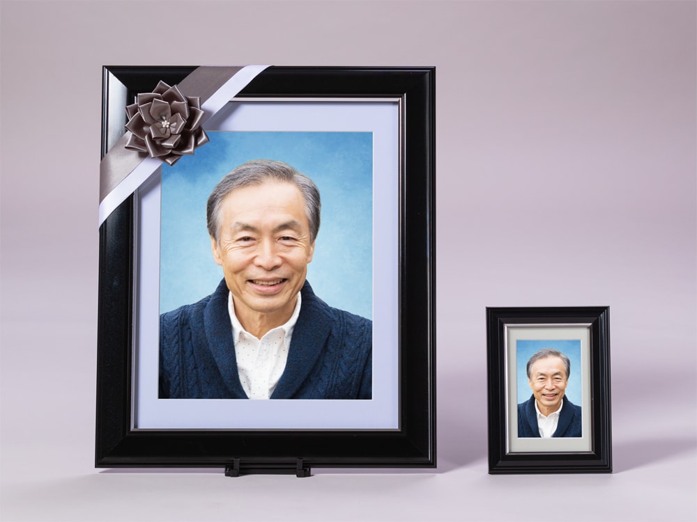 遺影写真データをお作りします ただに機械的に作るのではなく、1枚1枚丁寧に作成いたします イメージ7