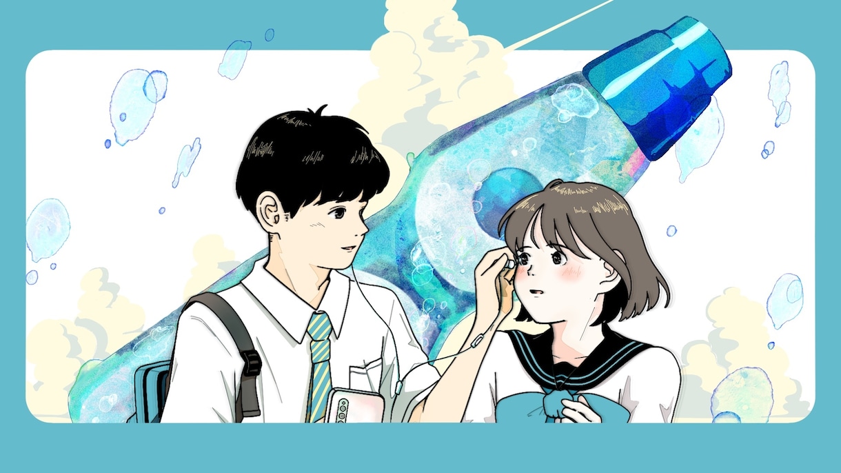 アニメ調でMV背景イラストを描きます MV背景の経験あり。あなたの作風に寄り添ったイラストにします イメージ7