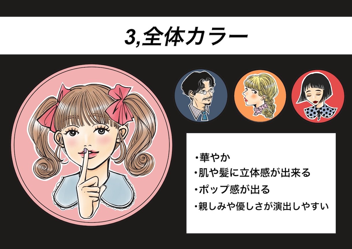 お洒落でキャッチーなアイコン作成します 貴方の魅力を生かし雰囲気あるイラストを描きます イメージ5