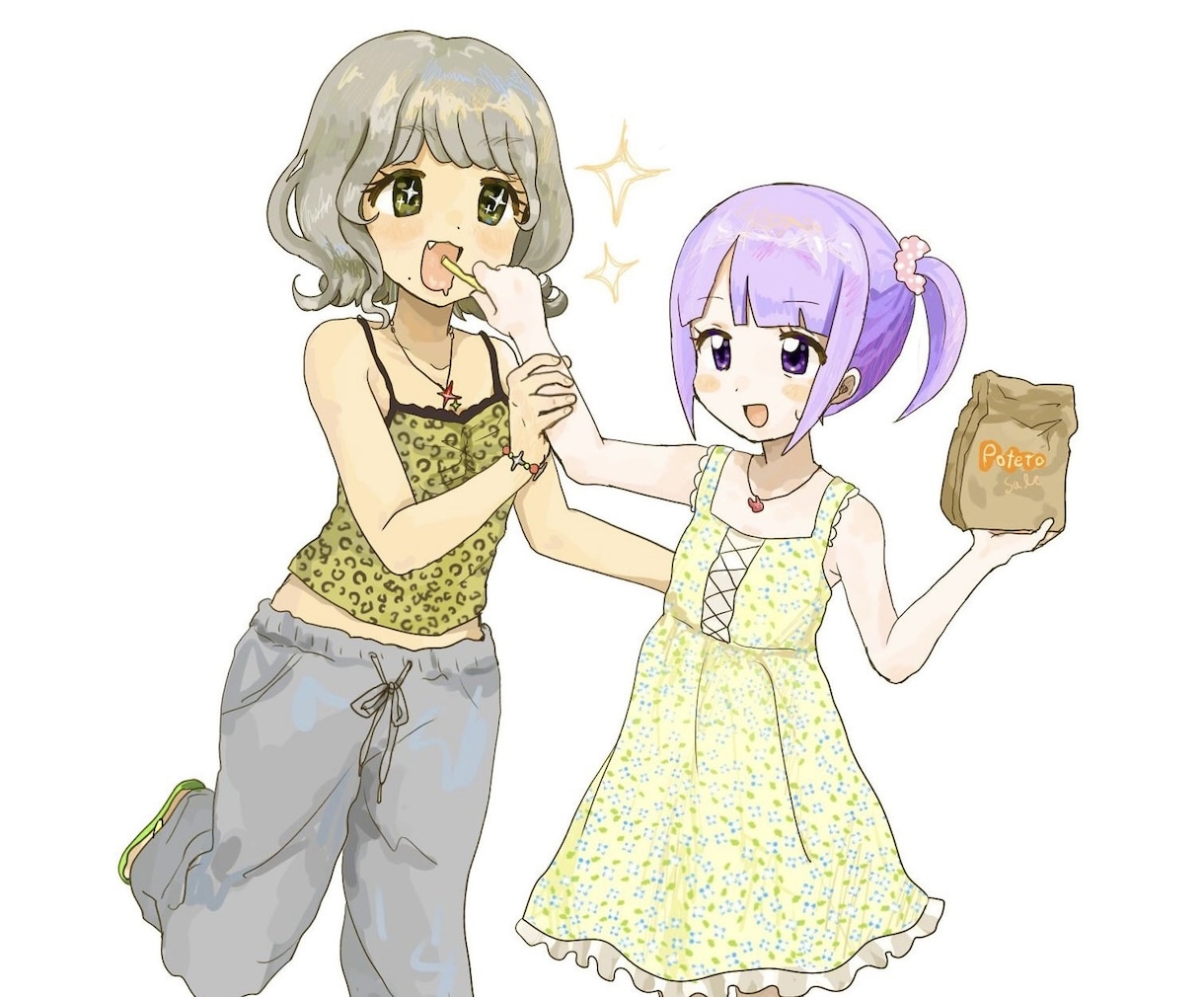 全身でも3000円 どんなイラストでも描きます ミニキャラ・立ち絵・一枚絵 可愛い系のイラストを描きます！ イメージ3
