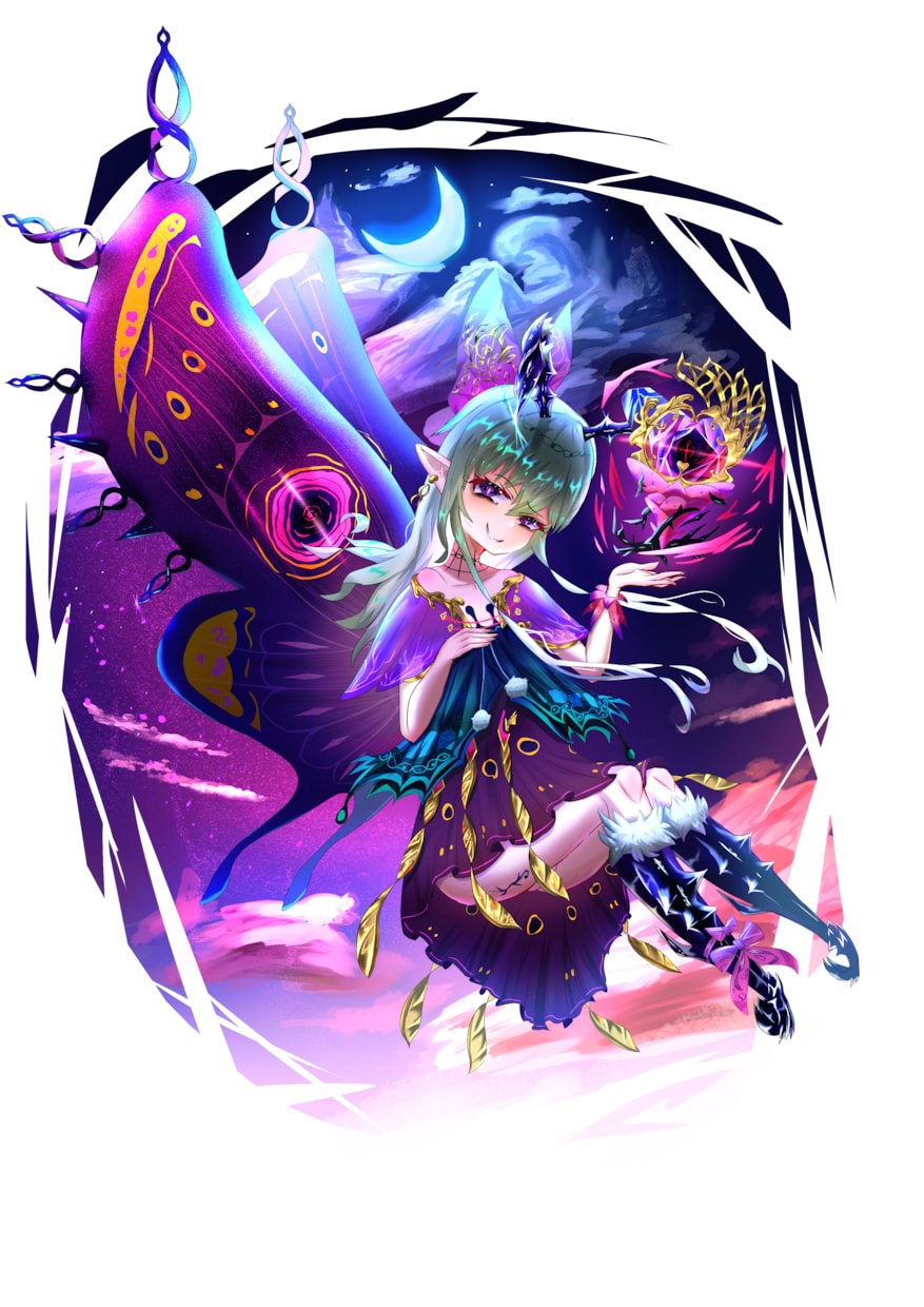 キャラクターの立ち絵を作成します 邪悪なキャラデザが得意です  色鮮やかに描きます イメージ4