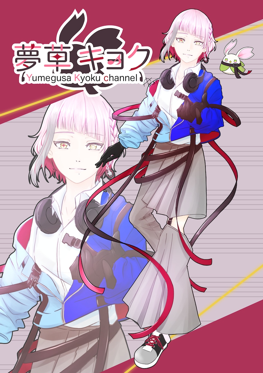 等身キャラクターの立ち絵お描きします 活動者様から個人利用まで、シルエットから拘った1枚を イメージ1