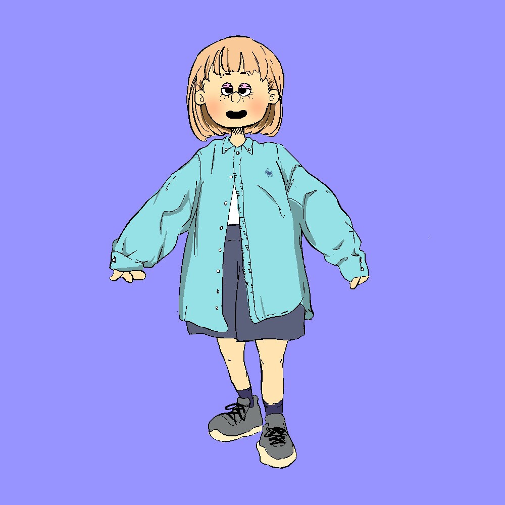 イラストアイコン描きます 古着ファッション可愛いイラスト描きます！ イメージ2