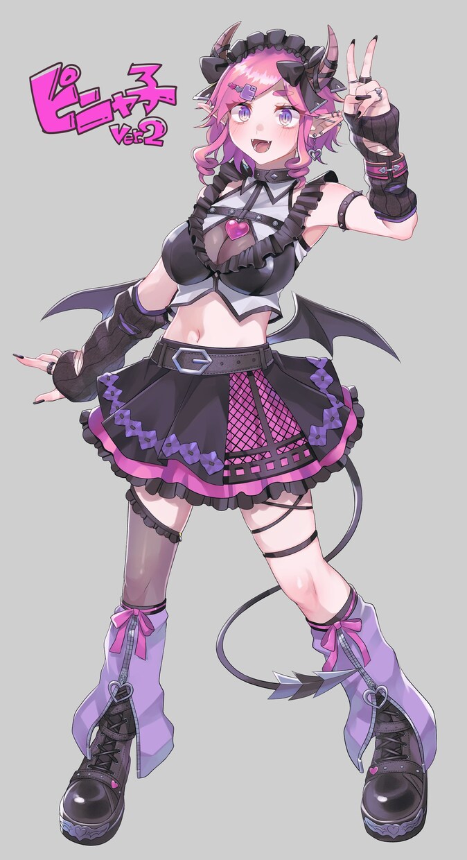 Vtuber、Vライバー様向け立ち絵制作致します 可愛く早く立ち絵が必要な方へ！ イメージ3
