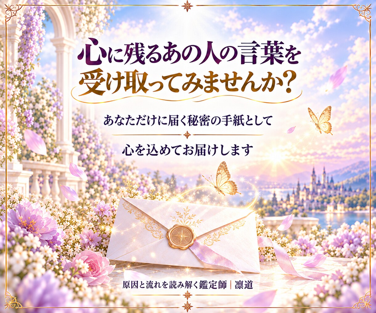 疎遠・音信不通のあの人の気持ちを手紙で届けます 連絡が途絶えた相手の今の本音を占い、手紙形式でお伝えします イメージ8