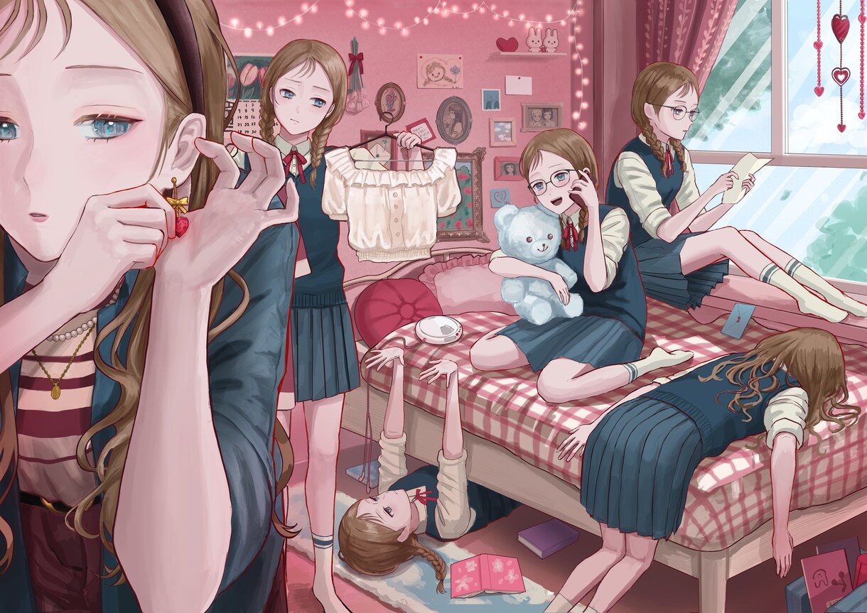 かわいいイラストを制作します かわいいイラストを制作します。 イメージ5