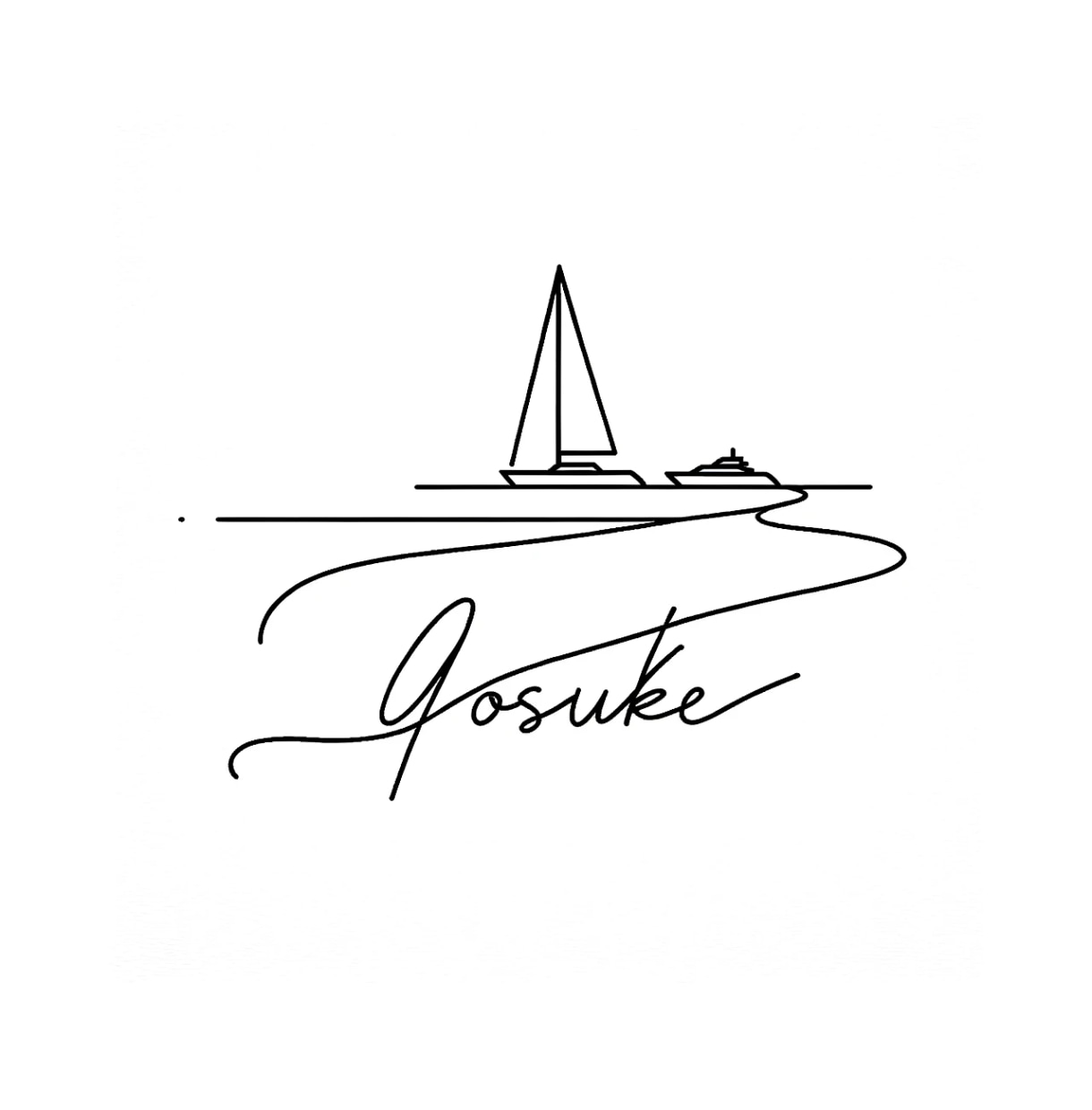 好きなモチーフとお名前の手書きサイン風画像作ります 無料お試しありで安心！イラスト付きオリジナルサインをデザイン イメージ9