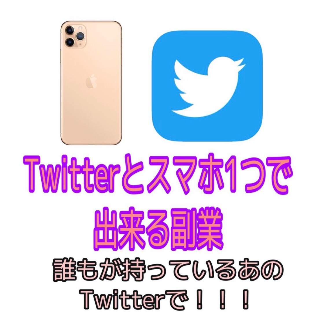 Twitterで稼げる副業の仕方教えます フォロワー0でも大丈夫！作業時間10分 イメージ1