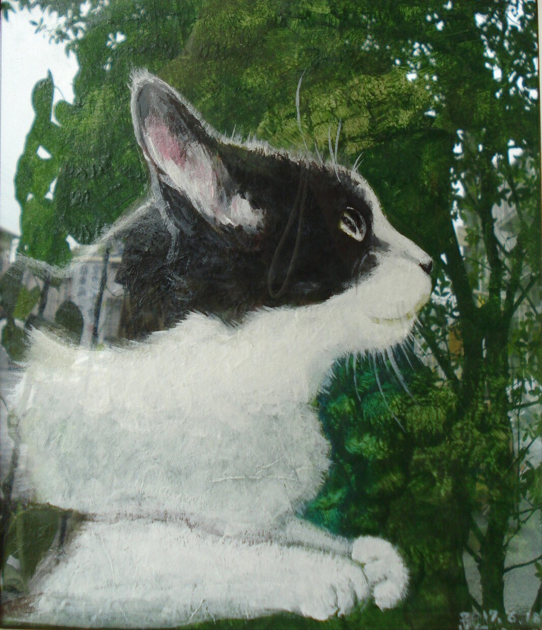 ペットの写真をもとに肖像画を描きます 水彩・油彩・アクリル画。パステルなどお好みの画材で。 イメージ3