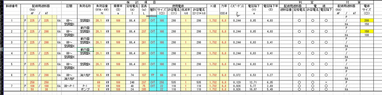 電気配線図作成します -Tfasにて電気配線図から検討資料まで作成します イメージ2