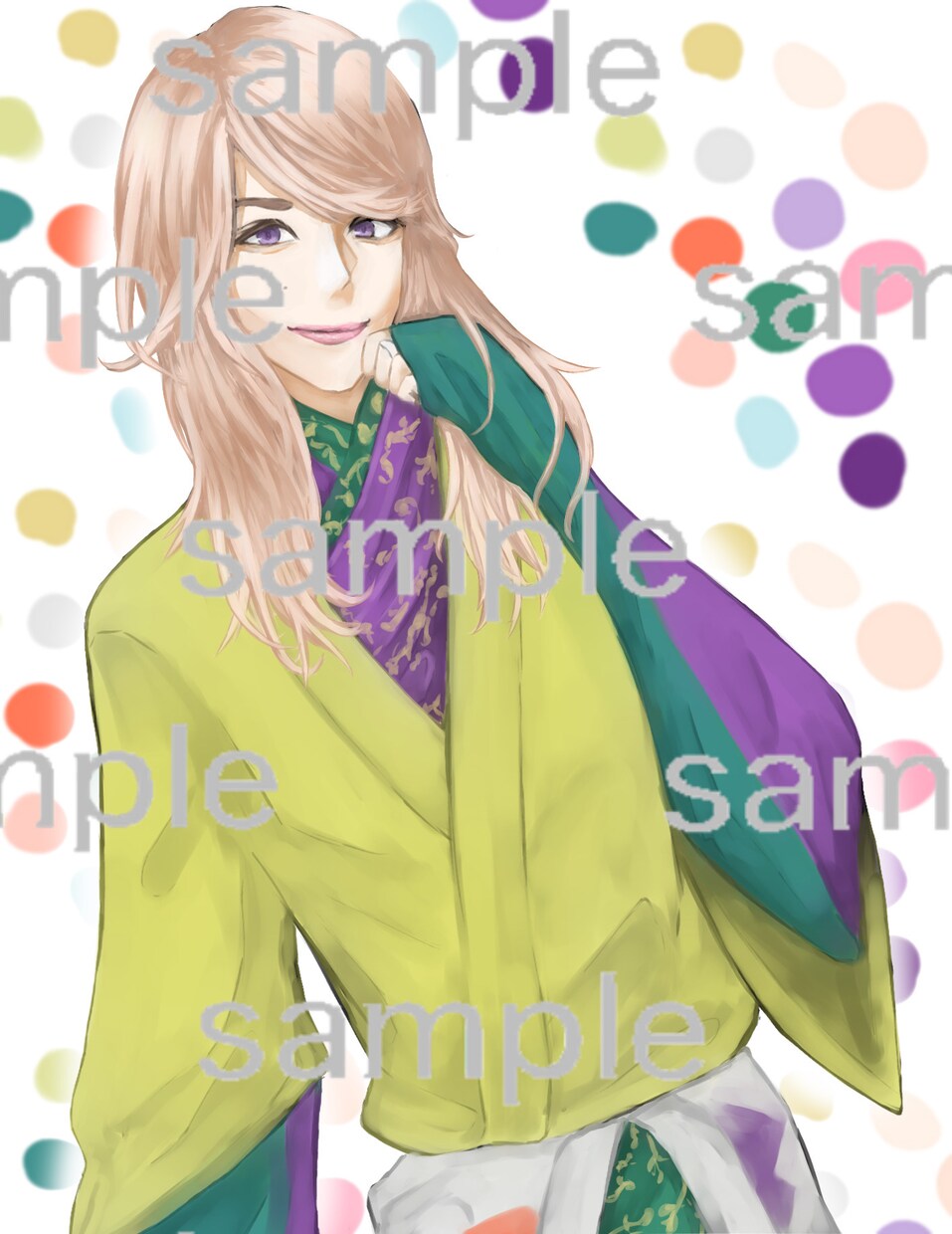 2次創作、キャラデザ、イラスト描きます お好きなキャラ、人に好きな服装、表情を。 イメージ7