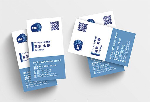 配りたくなる「名刺」作ります ロゴとの世界観を合わせた名刺お任せください⭐︎ イメージ3