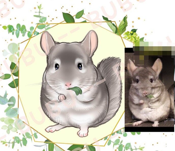ペット向けの似顔絵を提供します 愛情たっぷりの似顔絵でペットとの絆を永遠に残しましょう イメージ7
