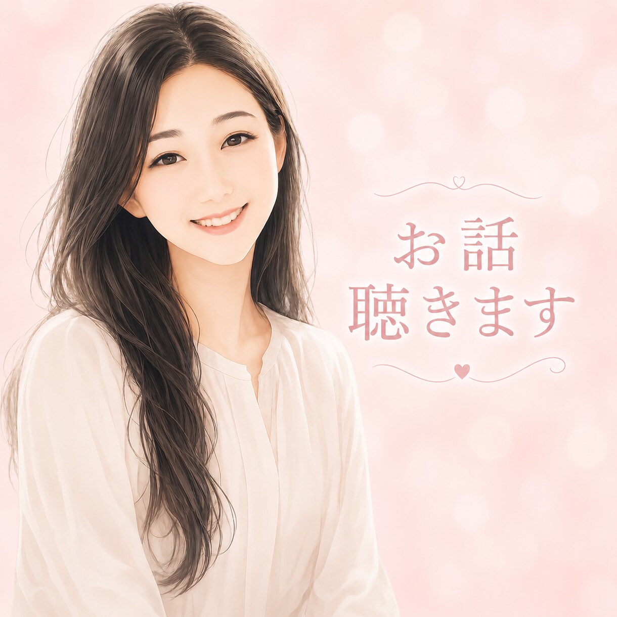 貴方の思いに共感　どんな気持ちも受けいれます 話すことで心の疲れをデトックス☺︎一緒に心を楽にしましょう♪ イメージ2