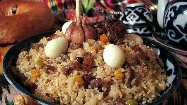 ウズベキスタンの難しい料理を教えます 手慣れてきたら難しい料理にも挑戦してみては?馴染みのプロフ! イメージ1