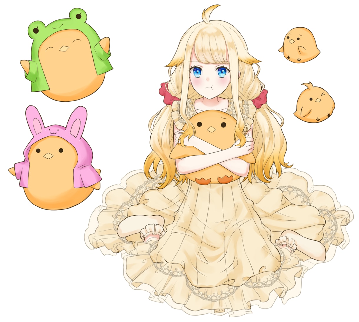 歌ってみた等に使えるイラスト描きます オリキャラ、Vtuber、歌い手さん、個人的な鑑賞用になど イメージ2