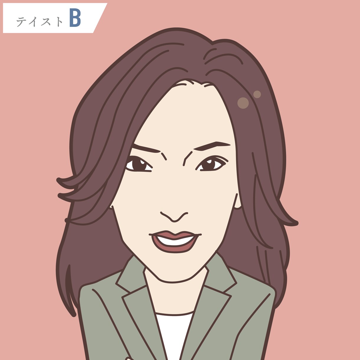 力のかぎり似ている似顔絵を作成いたします SNSアイコン・ご自身のマーク・プレゼントに イメージ5
