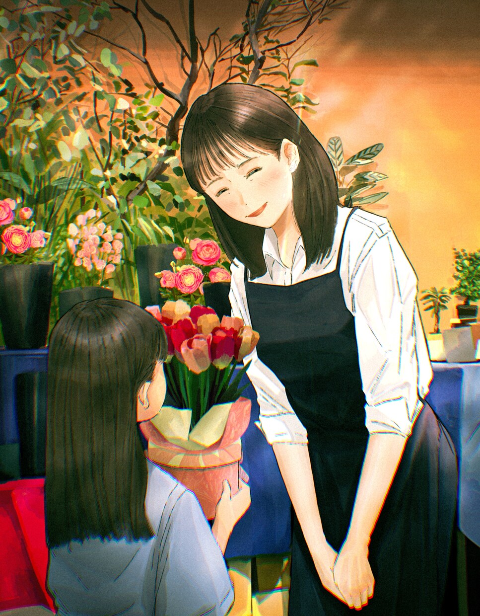 SNSや資料で使える！2Dイラスト即納品いたします 情緒的で暖かいイラスト描きます！ イメージ1